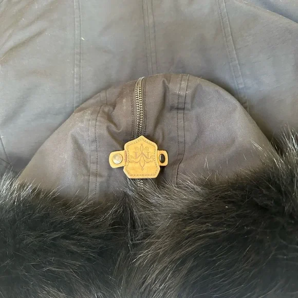 Mackage Women's Black Fur-Trimmed Coat XS​​ - Picture 10 of 10